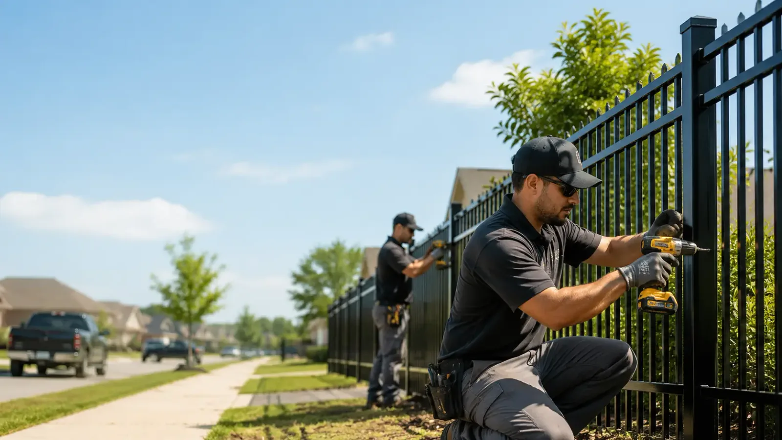 Metal Fence Installation in Borup, MN